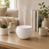 Stadler Form Jasmine witte aroma diffuser met nevel en LED-lampjes