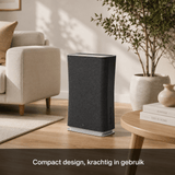 Stadler Form Roger Little luchtreiniger zwart compact design met textiel behuizing