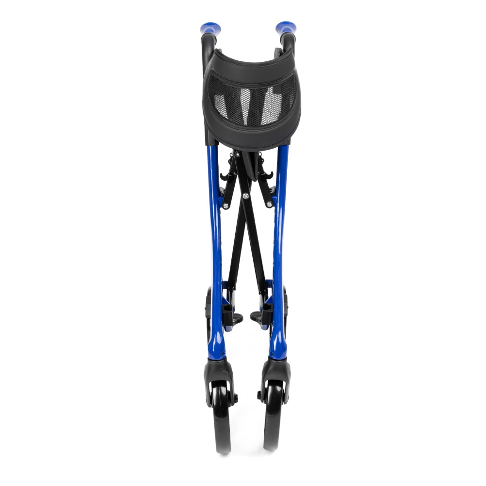 Timago Lorenza aluminium rollator met zitting (blauw)