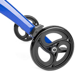 Timago Lorenza aluminium rollator met zitting (blauw)