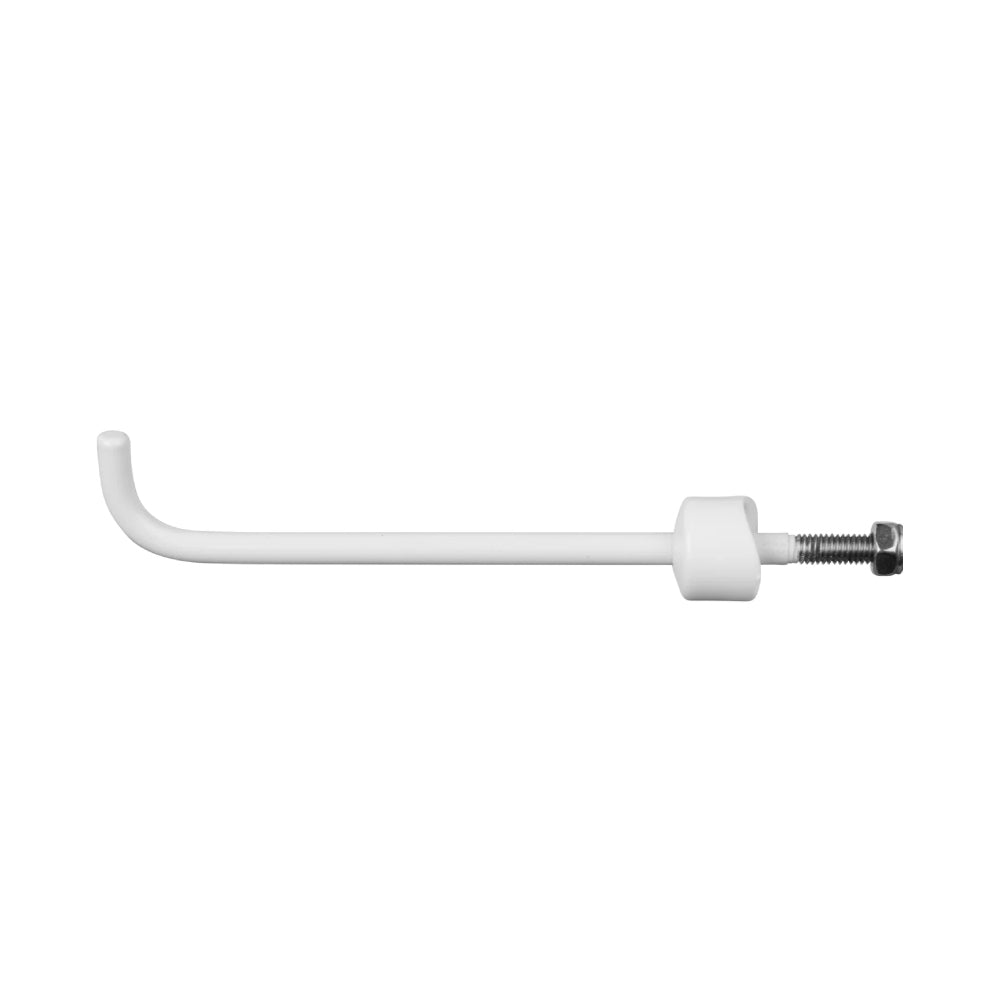 SecuCare witte wandbeugel voor toiletrolhouder met schroefmontage