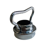 Tryco reserve dop voor aluminium bedkruik met verchroomde sluiting en anti-lek rubberen ring