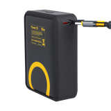 Waka Waka Power 20 powerbank zwart geel met USB-C kabel en 65W snelladen