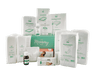 Kraampakket - de Mommy Box compleet - inhoud uitgestald - van CareBoxCompany - Shopvoorgezondheid 