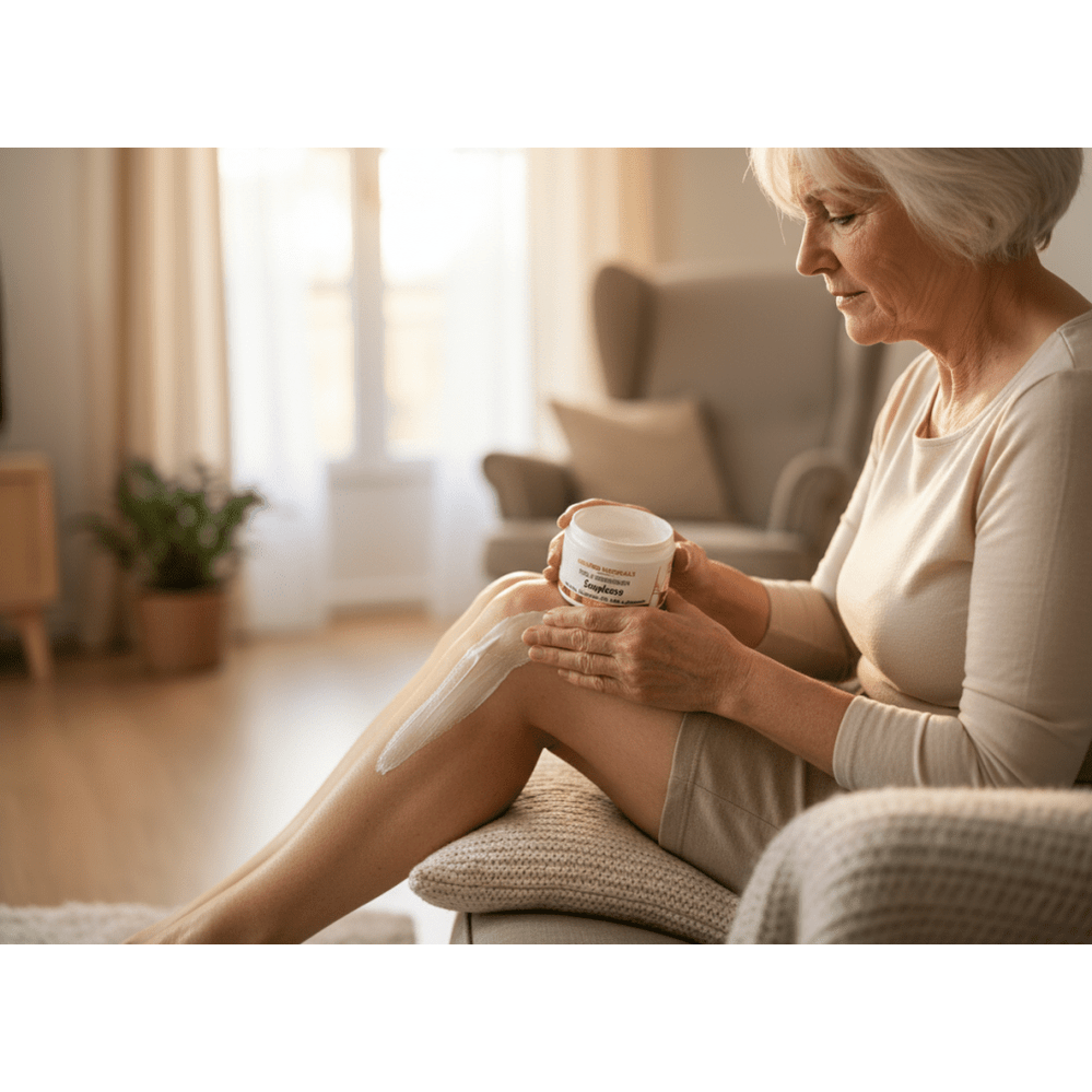 Senioren gebruiken Golden Naturals balsem voor soepele gewrichten