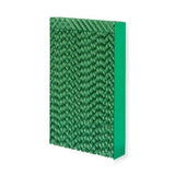 Close-up groen vervangend filter met honingraatstructuur voor Clean Air Optima CA-106