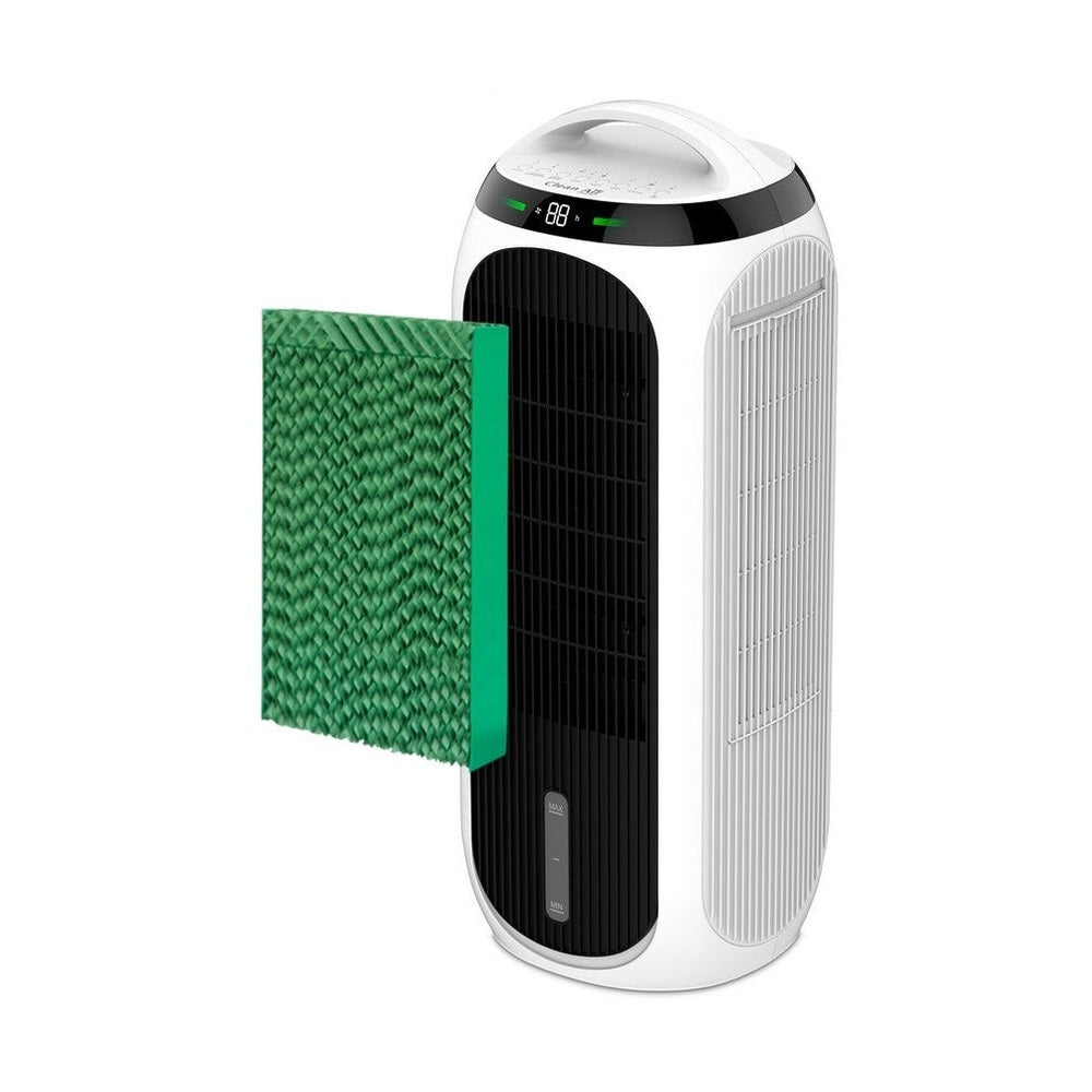 Clean Air Optima CA-106 Smart luchtbehandeling met groen verdampingsfilter en honingraatstructuur