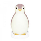 Wit paarse Zazu pinguïn slaaptrainer mat plastic detail