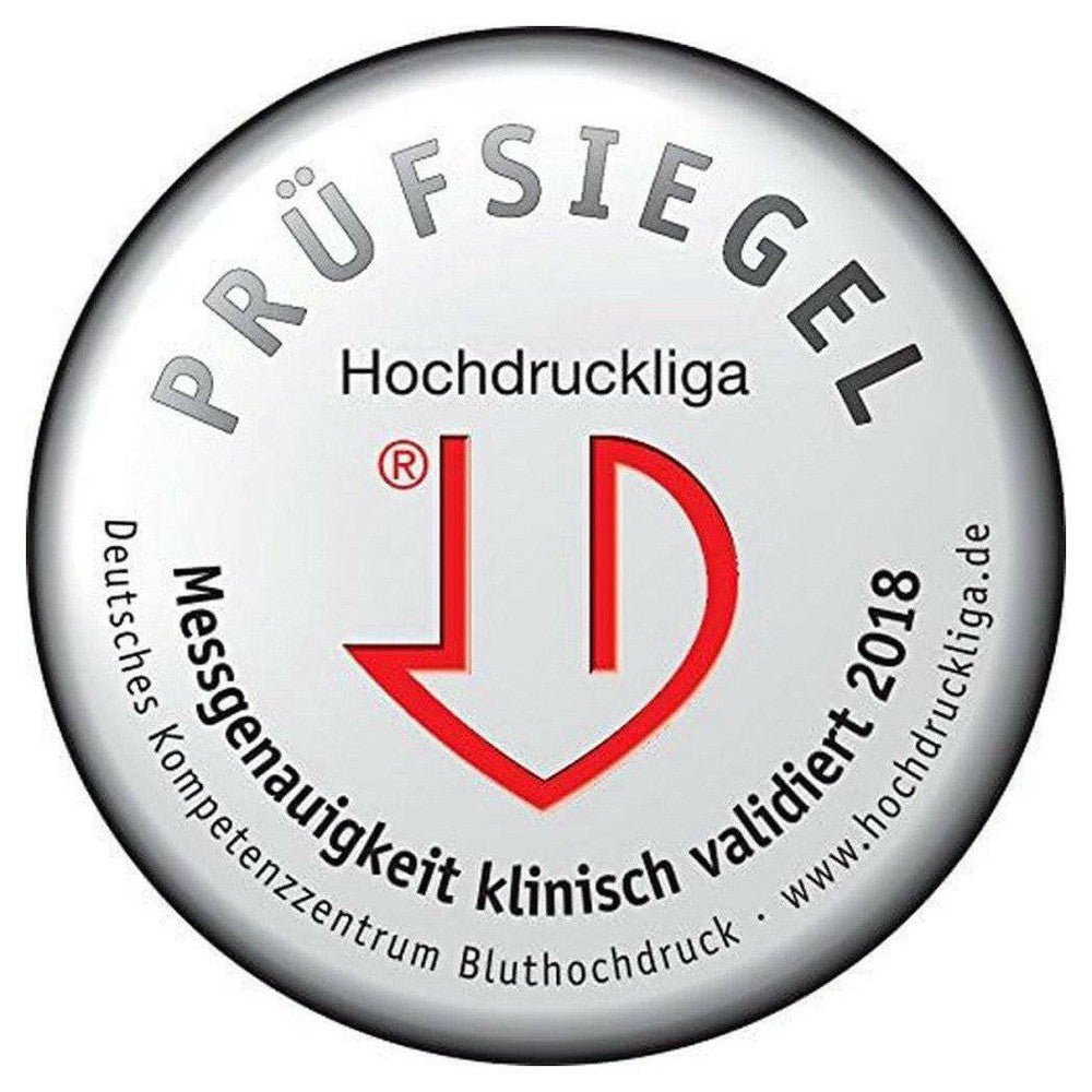 Sanitas SBM 18 klinisch gevalideerd certificaat van de Hochdruckliga