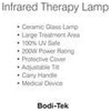 Bodi-Tek BT-LAMT Infraroodlamp 200W (kantelbaar) - BOD08802-Shopvoorgezondheid