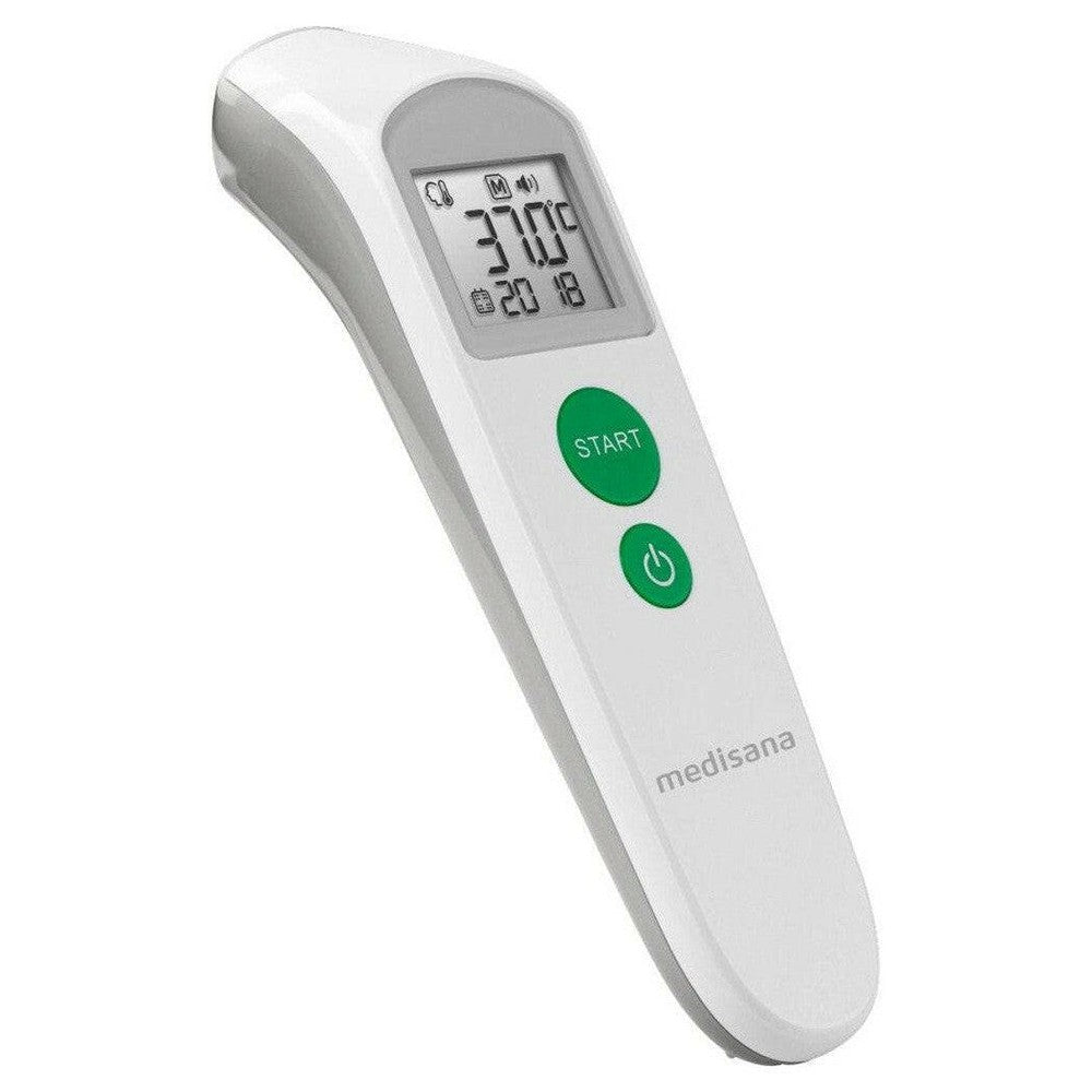 Medisana TM 760 hoekopname thermometer met display en merklogo