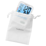 Medisana BU 584 bloeddrukmeter in witte draagtas met Bluetooth-functie
