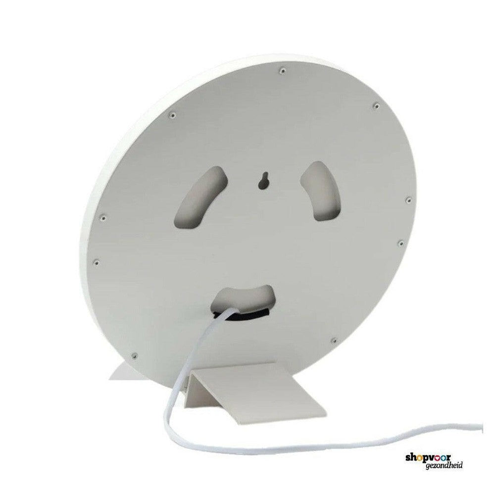 Innolux Rondo Air achterkant witte lamp met schroefgaten voor muurbevestiging