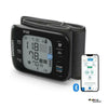 Omron RS7 Intelli IT polsbloeddrukmeter gekoppeld aan smartphone via Bluetooth app