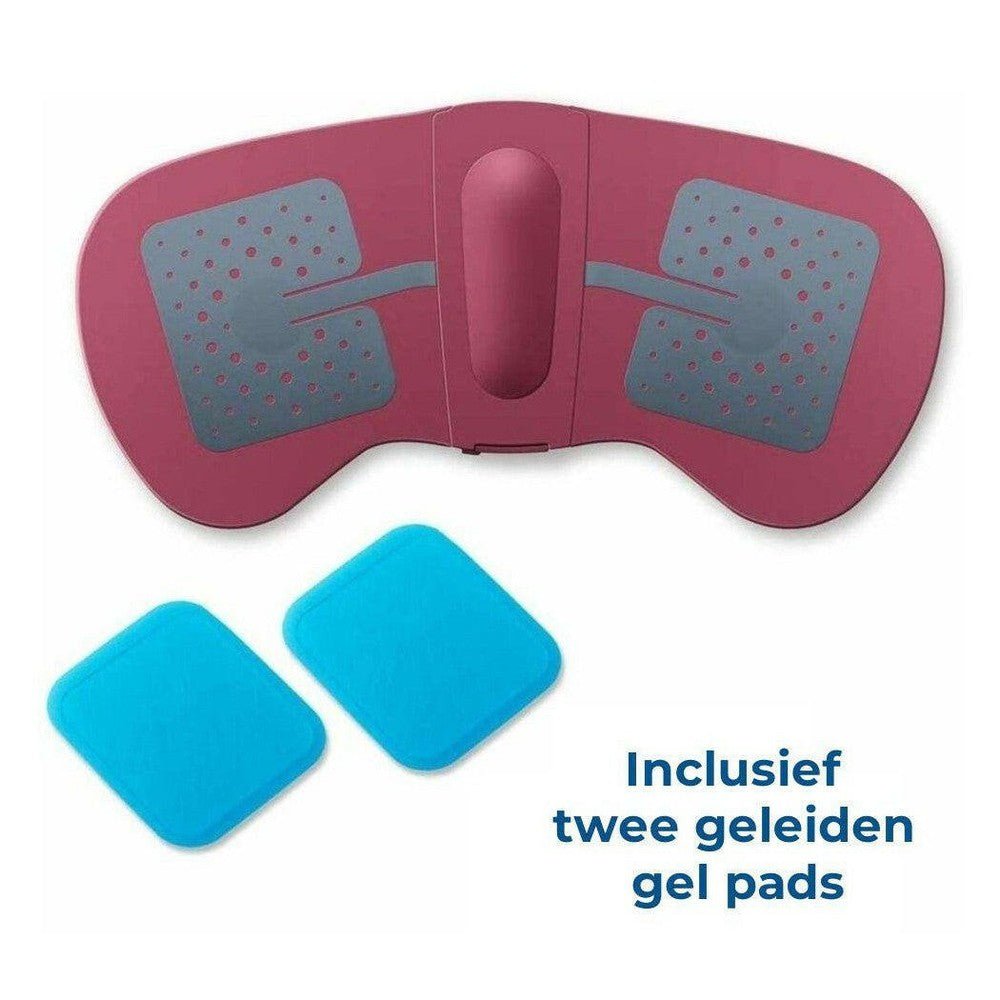 Beurer EM 50 roze TENS-apparaat met gelpads voor menstruatiepijn