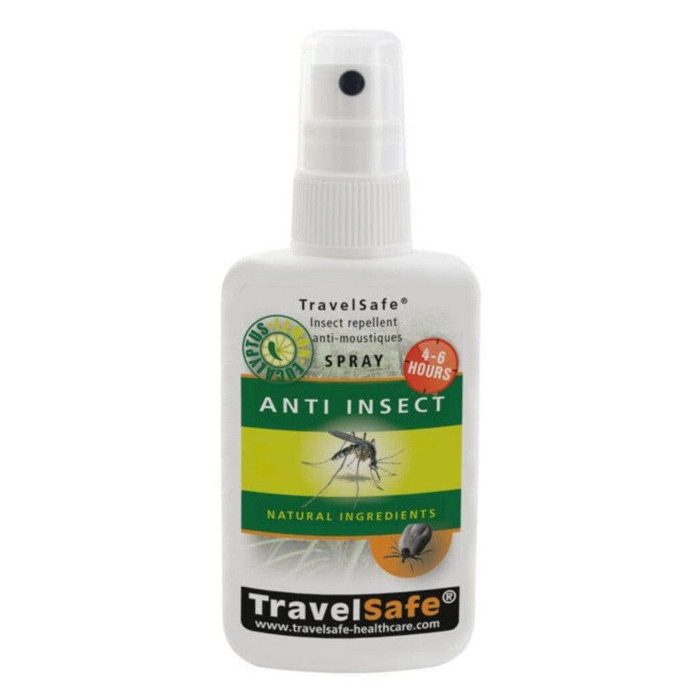 TravelSafe insectenverjaagmiddel sprayfles 60ml met Eucalyptus extract