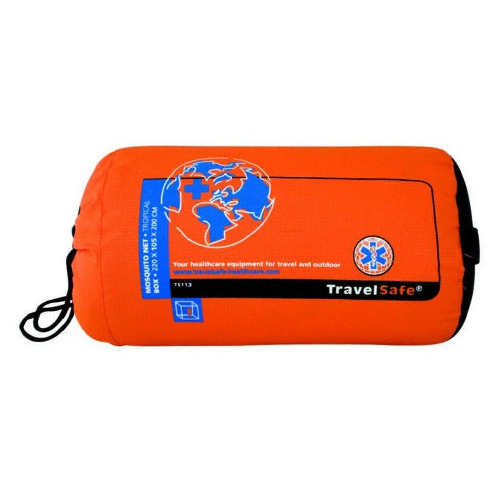 TravelSafe Box klamboe 1-persoons in opbergtas met label