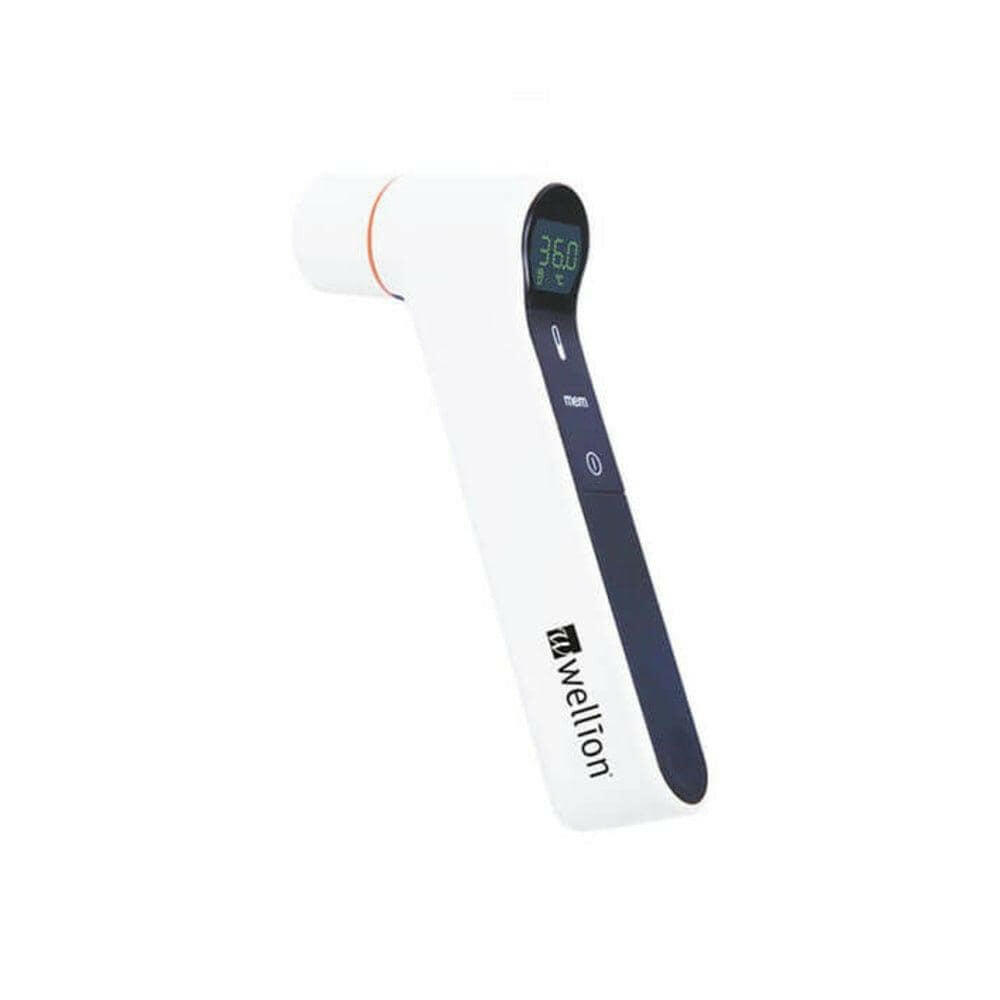 Wellion infrarood thermometer voor kinderen en volwassenen met automatische uitschakeling