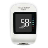 Accu-Chek Instant glucosemeter wit met kleurindicatie en digitale weergave