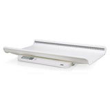 Alecto BC-10 babyweegschaal wit met breed platform en meetlint voor groei