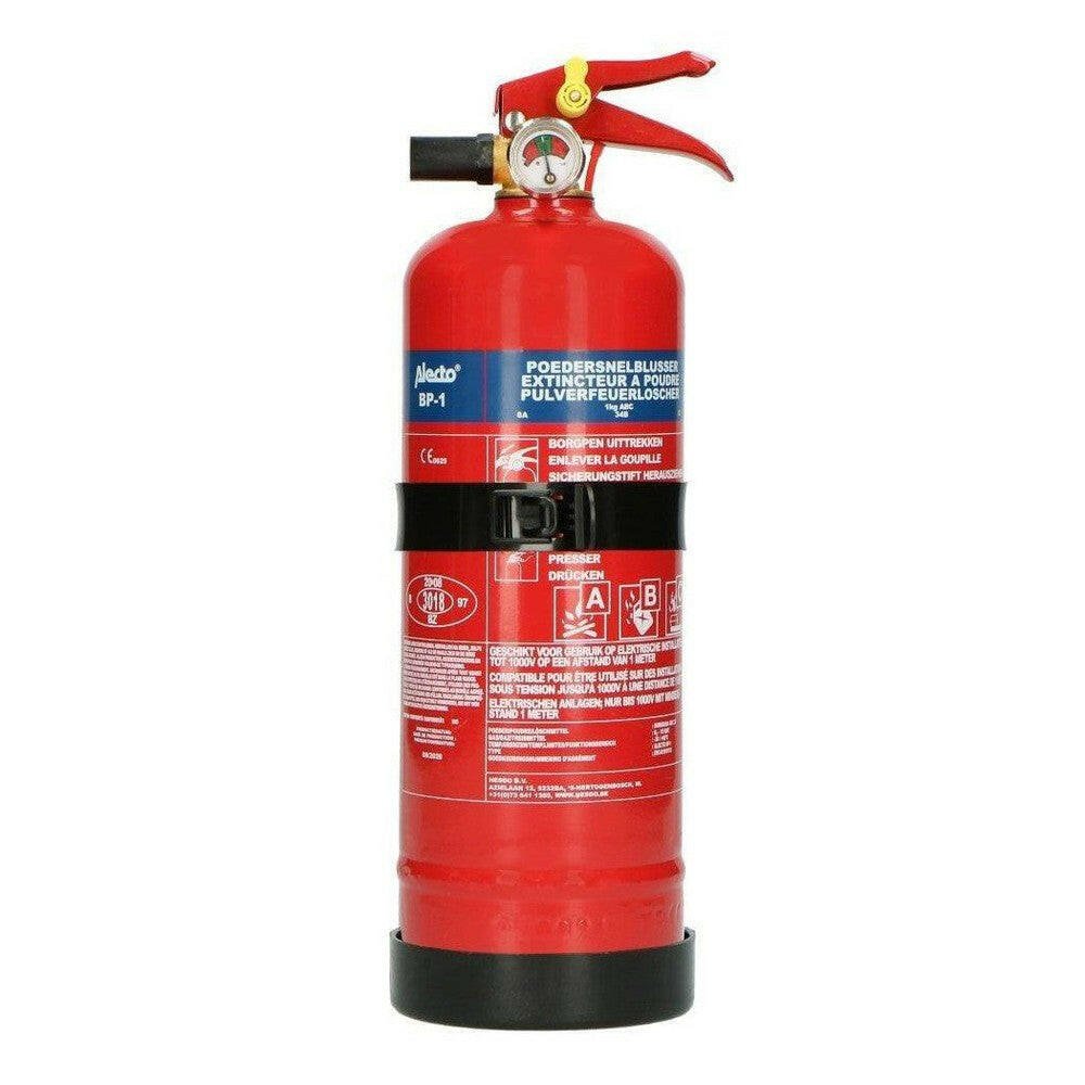 Alecto BP-1 poederblusser 1 kg met label en drukmeter