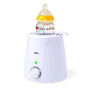 Alecto BW70 flessenwarmer met NUK flesje en groene LED-indicatie