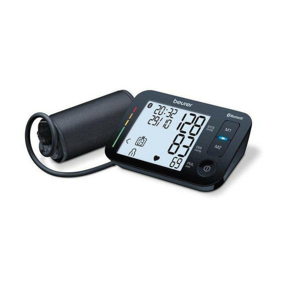 Beurer BM 54 bovenarm bloeddrukmeter met groot display, Bluetooth en kleurenbalk