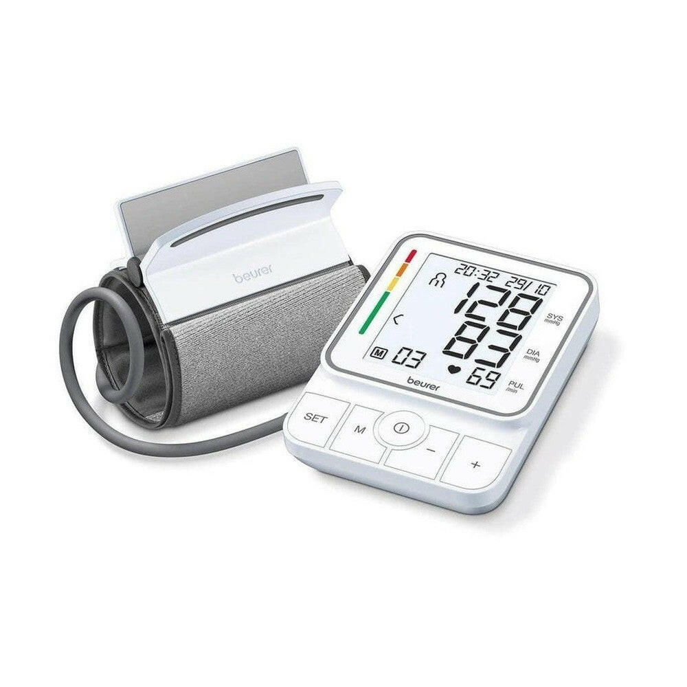 Beurer BM51 bovenarmbloeddrukmeter met XL easyClip manchet en geheugenfunctie