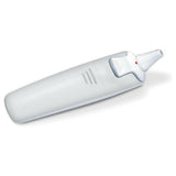 Beurer FT 58 oorthermometer close-up van matte afwerking en ergonomische vorm