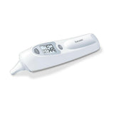 Beurer FT 58 infrarood oorthermometer wit met digitaal scherm en smiley koortsisindicatie