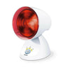 Close-up Beurer IL 35 infraroodlamp met timer en LED-display