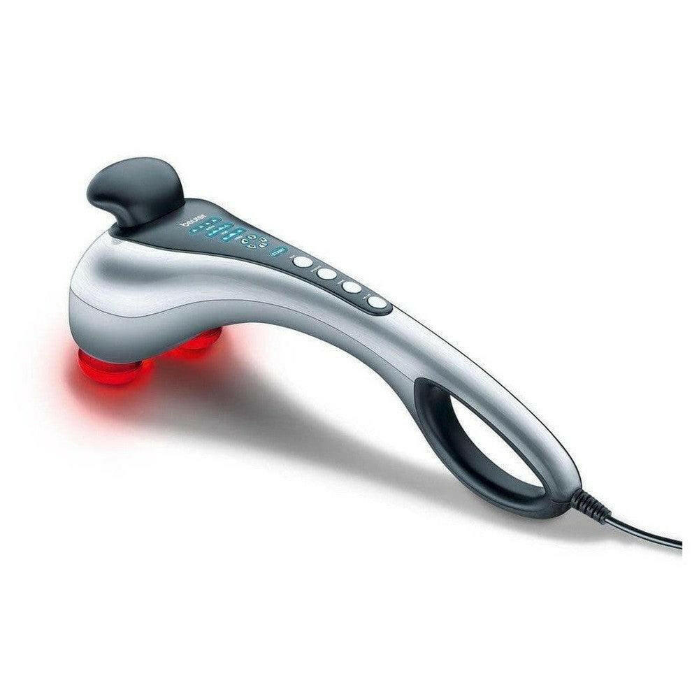Beurer MG100 infrarood handmassageapparaat met digitale display en rode lampjes