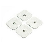 Beurer TENS elektroden 45x45 mm set van 8, vierkante zelfklevende pads met metalen contactpunt