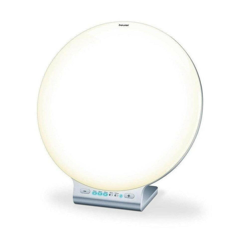 Beurer TL100 daglichtlamp wit met zilveren voet en helderwit licht