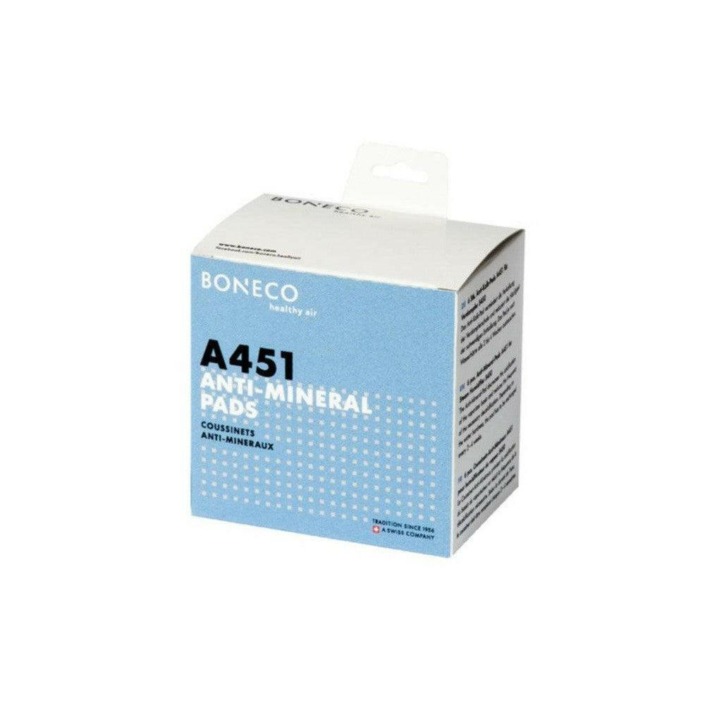 Boneco A451 verpakking met anti-mineraal pads voor stoombevochtigers