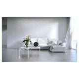 Boneco F100 Air Shower witte tafelventilator in woonkamer