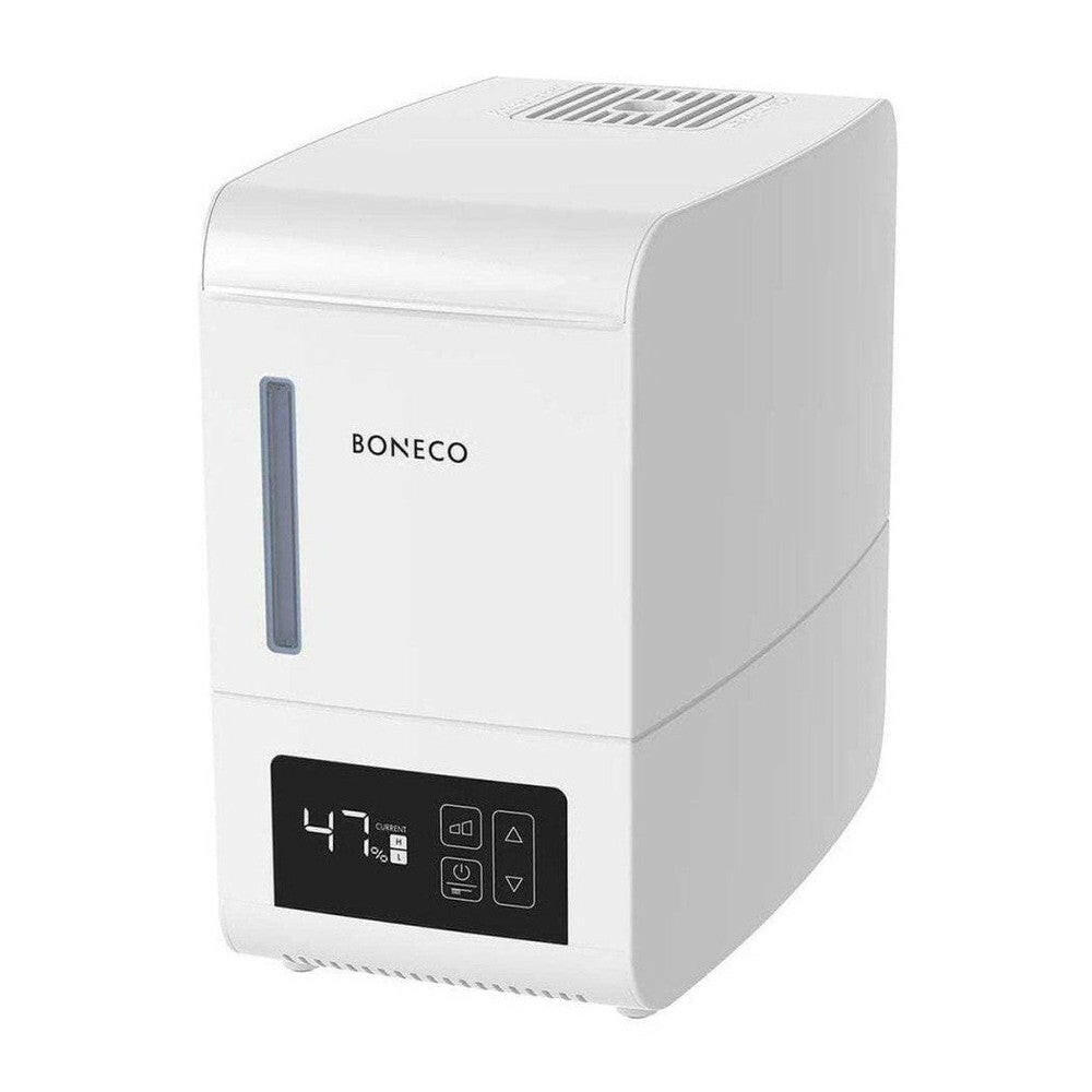 Boneco S250 witte stoombevochtiger met LED-display en touchbediening