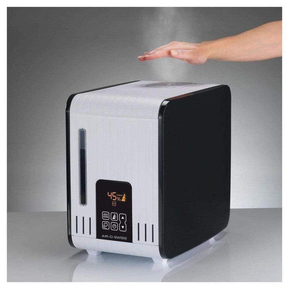 Boneco S450 compacte luchtbevochtiger met stoomnevel en digitale vochtigheidsmeter