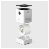 Exploded view Boneco W200 onderdelen filter en reservoir