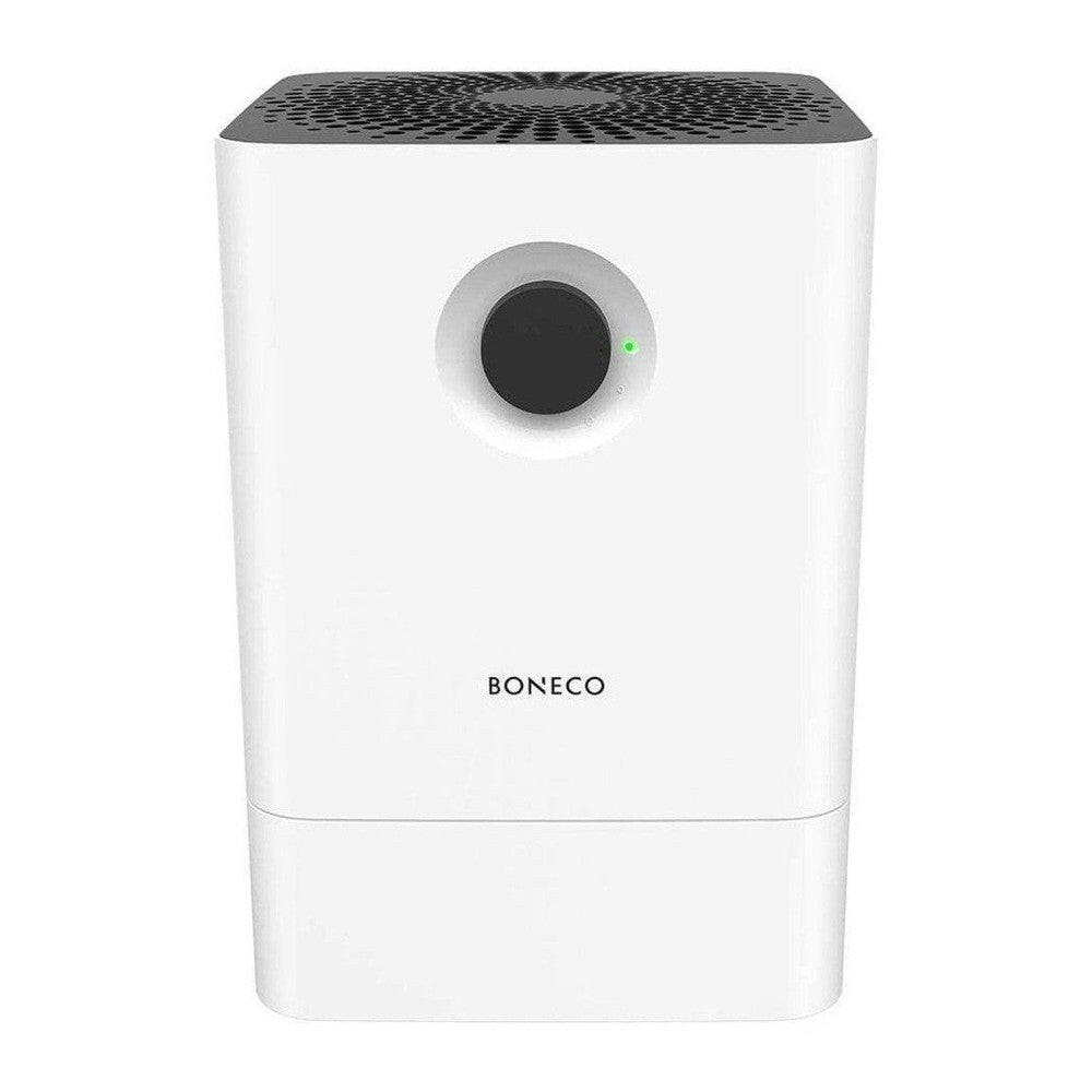 Boneco W200 luchtwasser wit met ronde bedieningsknop en groen lampje