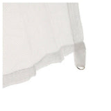 Wit Care Plus Bug Sheet insectennet met diamantmesh en bevestigingsrand