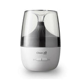 Clean Air Optima AD-302 aroma diffuser wit met donkergrijze LED-verlichting en knoppen