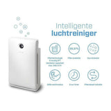 Clean Air Optima luchtreiniger met 5-voudig filter en ionisator iconen