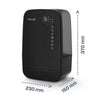 Clean Air Optima CA-607B luchtbevochtiger met ionisator - CLE31216-Shopvoorgezondheid