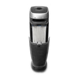 Clean Air Optima CA-506 luchtreiniger met geopende voorkant en zichtbare witte HEPA-filter