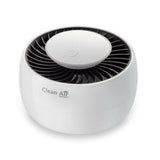 Clean Air Optima MC-02 muggenvanger in wit met zwarte radiaal gestreepte kap