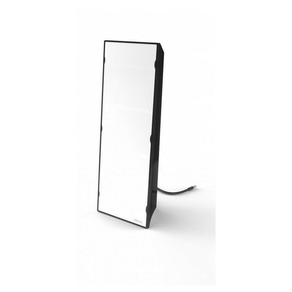 Dayvia Slim Style LED daglichtlamp zwart uitgeschakeld met merknaam