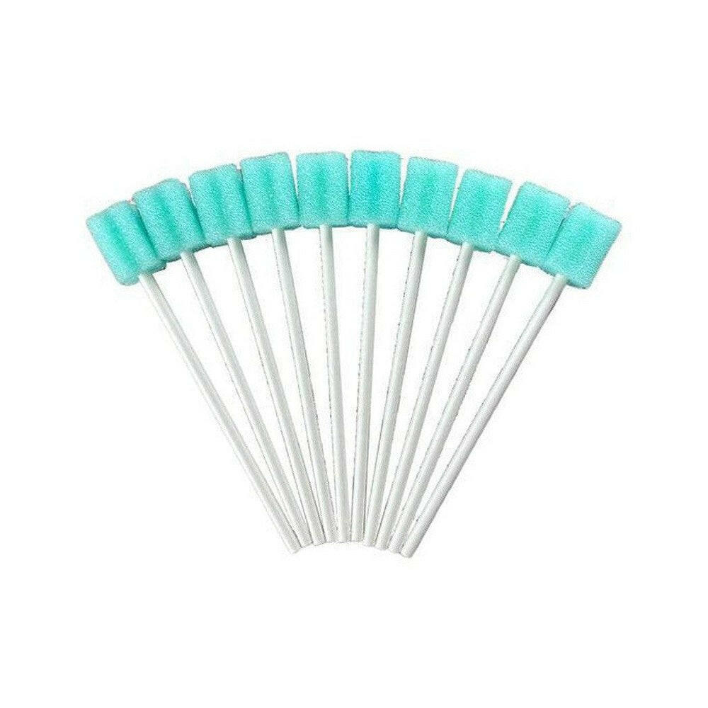 Set van tien individueel verpakte Dentaswabs voor mondhygiëne