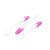 Difrax lepels (3 stuks) (roze) - DIF43395RZ-Shopvoorgezondheid