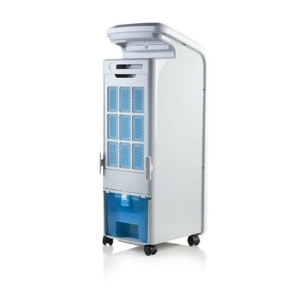 Domo DO153A staande luchtkoeler met blauw waterreservoir en filters
